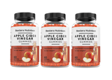 3 Bottles of Apple Cider Vinegar Gummies